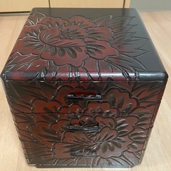 レトロ　木製引き出しケース