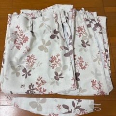 遮光カーテン　横100✖️200 2枚
