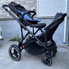 2人乗せベビーカー　phil＆teds Voyager V6