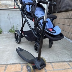 【交渉中】2人乗せベビーカー　phil＆teds Voyager V6の画像