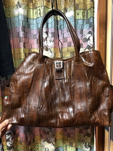 5/3迄★オロビアンコのシボ皮2wayバック③