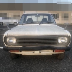 旧車・日産サニートラック 部品取りベース