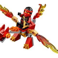 凸LEGO凸【新品未開封】廃盤 レゴ30422 ニンジャゴー カイのファイヤードラゴンの画像