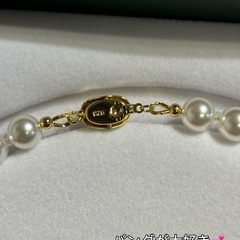【新品未使用】8mmパールネックレスの画像