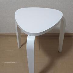 IKEA KYRRE シルレ　スツール　白