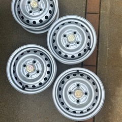 ホンダ　アクティ　純正鉄ホイール　中古品4本