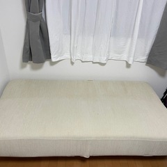 カリモク家具　ソファーベットの画像