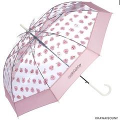【 未使用品 wpc ビニール傘 傘　切り継ぎ おばんちゅうさぎ...