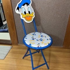 Disney ドナルドダック　ヴィンテージ折りたたみ椅子　イス