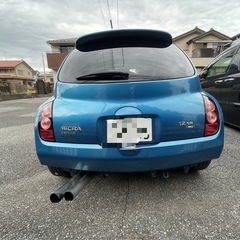 日産マーチ エンジンブロー車 購入者決定の画像