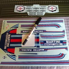ポルシェ911　ステッカー　タミヤ　MARTINI　ラジコン　1/10　　の画像