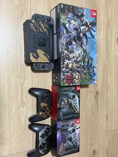 Nintendo Switch モンスターハンターライズ スペシャルエディション　限定プロコンセット