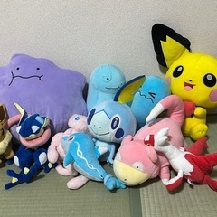 【11体】ポケモンぬいぐるみ　まとめ売り

