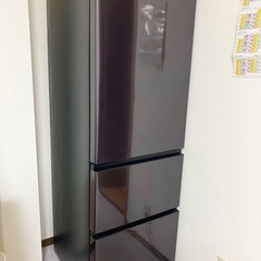 【美品】日立冷凍冷蔵庫 375L R-V38NV(K) 