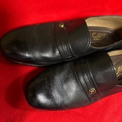 黒い靴　25センチEEEの画像
