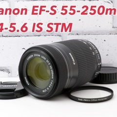 美品！Canon EF-S 55-250mm IS STM●高速...