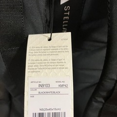 新品 正規品 アディダス バイ ステラマッカートニー バックパックの画像
