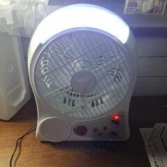 LEDライト　充電式サーキュレーター　新品　ワケアリ