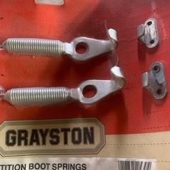 新品未使用品　GRAYSTON グレイストン GE53 コンペテンションスプリング セット ステンレス 2個 汎用の画像