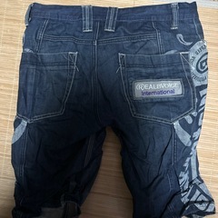 RealBvoice ハーフジーンズの画像