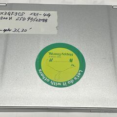 「成約」４千百円　Lets'Note 　i5-4300u  SSD128G  メモリー４G  11.6型　バッテリー３．５時間　発送可の画像
