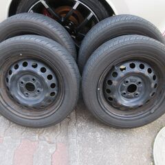 商談中！軽自動車・軽トラ用 14インチ鉄ホイールタイヤ付