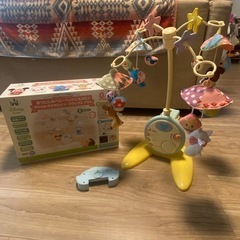 ディズニーキャラクターズ　やわらかガラガラメリー　デラックスプラ...