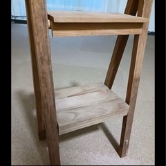 お譲り先決定済です　木製のシェルフ/ラックの画像