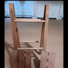 お譲り先決定済です　木製のシェルフ/ラックの画像