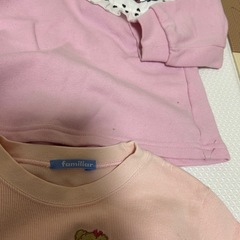女の子 冬服 トップス 100cmの画像
