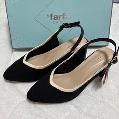 新品　la farfa SHOES  ラファーファシューズ　ニッ...