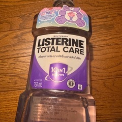 リステリン　トータルケア750ml+100ml+付録　フッ素入