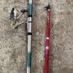 釣竿　ロッド　リール　釣具　サーモン　シャケ釣　カレイ　遠投　ぶっ込み