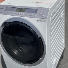 送料・設置込み可　ドラム式洗濯乾燥機　11kg/6kg Pana...