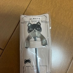 [新品未使用]アフタヌーンティー　ネコのスプーンの画像