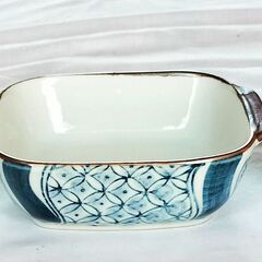 中鉢 持ち手付き 3客セット 陶器 アンティーク