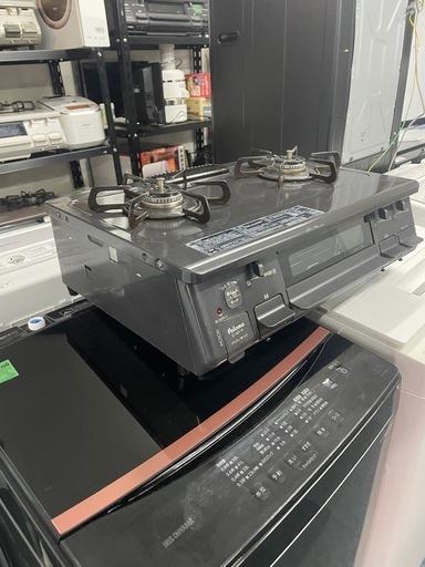 配送可能　保証付き 2023年製パロマ Paloma ガステーブル 都市ガス用 右強火タイプ IC-S87 2R