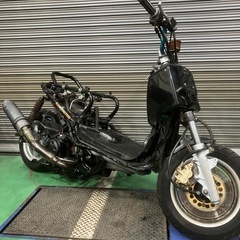 ズーマー改造車マジェスティ125エンジン搭載　不動書類無し部品取り車