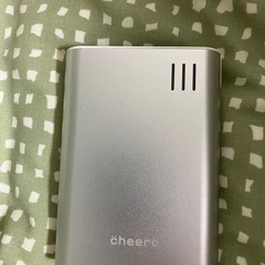 【動作確認済み】cheeroモバイルバッテリー