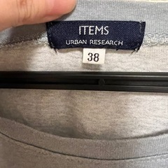 ITEMS アーバンリサーチ　メンズ　Tシャツ　青　URBANRESEARCHの画像