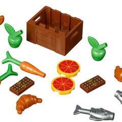 凸LEGO凸【新品未開封】廃盤 レゴ40309 xtra 食べ物アクセサリーセットの画像