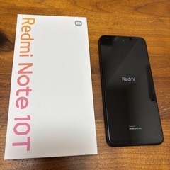 Xiaomi Redmi Note 10T 本体　箱説明書付き