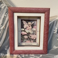 フラワーフェアリーズ　シャドウボックス　立体絵画