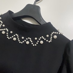 GRLのパールパフスリーブブラウスです☺️の画像