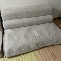 ニトリ　ローソファーの画像