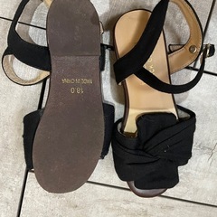 キッズサンダル　18㌢の画像
