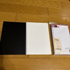 リング付きノートセットの画像