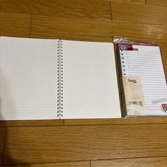 リング付きノートセットの画像