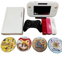 WiiU ソフト4つ　コントローラー付き
