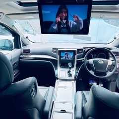 走行2.4万キロ！！☆H23アルファード 2.4　C PKG 美車 モデリスタ/エグゼクティブPシート/8インチナビ/リアモニター/両側PS/車検R7年8月迄の画像